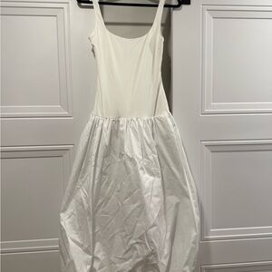 Zara White Maxi Dress